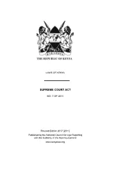 Supreme Court Act