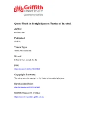 Queer Youth in Straight Spaces: Tactics of Survival
