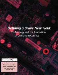 Defining a Brave New Field