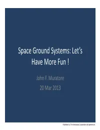 John F. Muratore 20 Mar 2013