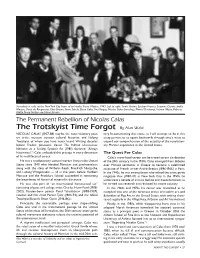 The Trotskyist Time Forgot by Alan Wald NICOLAS CALAS (1907-88) May Be the Most Visionary Poet, Tury