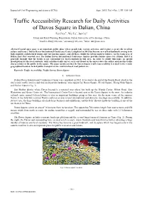 Traffic Accessibility Research for Daily Activities of Davos Square In