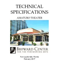 Technical Specifications