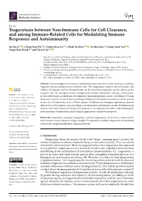 Trogocytosis Between Non-Immune Cells for Cell Clearance, and Among Immune-Related Cells for Modulating Immune Responses and Autoimmunity
