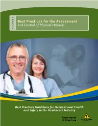 Best Practices for the Assessment and Control of Physical Hazards