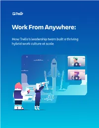 Work from Anywhere