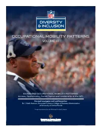 2014 NFL Diversity and Inclusion Report
