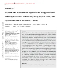 Arxiv:2106.03979V1 [Stat.AP] 7 Jun 2021