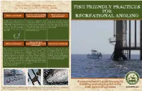 Fish Friendly Practices for Recreational Angling