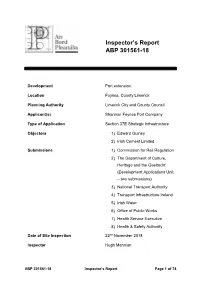 Inspectors Report