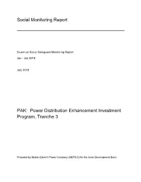 Power Distribution Enhancement Investment Program, Tranche 3