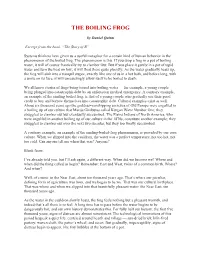The Boiling Frog