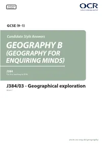 Geographical Exploration Version 1