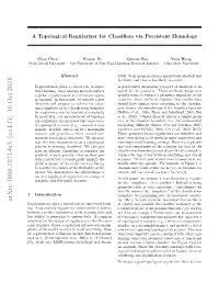 A Topological Regularizer for Classifiers Via Persistent Homology