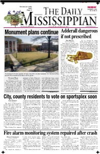 Monument Plans Continue