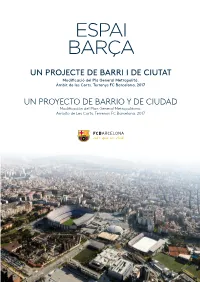 Un Projecte De Barri I De Ciutat Un Proyecto De