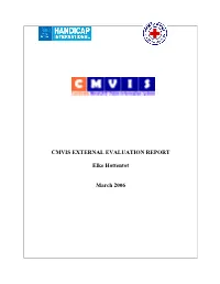 Cmvis External Evaluation Report