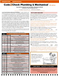 Code Check Plumbing & Mechanical®