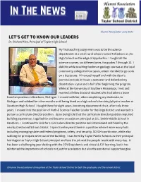 Let's Get to Know Our Leaders