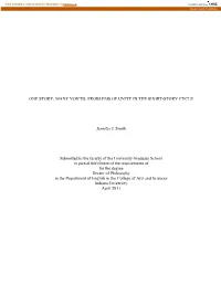 PROBLEMS of UNITY in the SHORT-STORY CYCLE Jennifer J