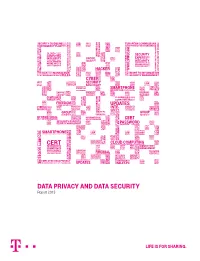 Report Data Privacy and Data Security 2013