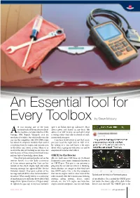 An Essential Tool for Every Toolbox by Steve Mcevoy