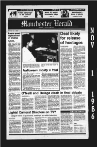 Deal Likely for Release of Hostag^