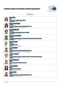 List of Members