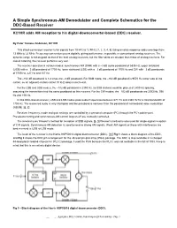 A Simple Synchronous-AM Demodulator and Complete Schematics for the DDC-Based Receiver