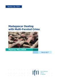 Madagascar Dealing with Multi-Faceted Crime