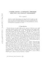 [Math.GR] 2 Mar 2002 ∆ Missing”