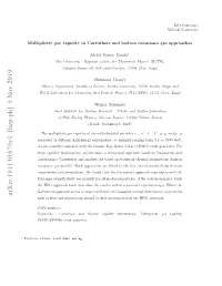 Multiplicity Per Rapidity in Carruthers and Hadron Resonance Gas