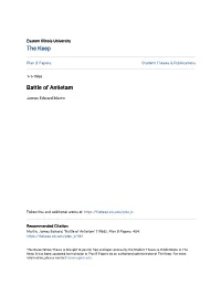 Battle of Antietam