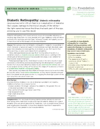 Diabetic Retinopathy