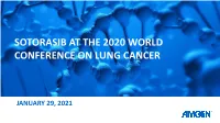 Analyst WCLC Presentation