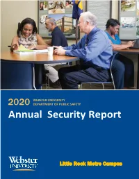 2020 DEPARTMENT of PUBLIC SAFETY Annual Security Report