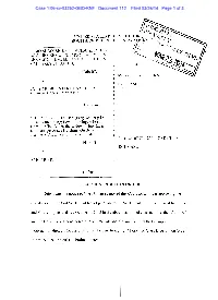 Case 1:06-Cv-03252-GBD-KNF Document 112 Filed 03/26/14 Page