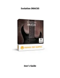 Evolutiondracus-Usersguide.Pdf