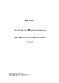 Visualizing Social Indexing Semantics