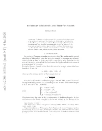 Arxiv:2006.16756V2 [Math.NT] 4 Jul 2020 45,1G5 51M04