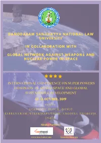International Conference on Super Powers Dominion in Outer Space and Global Sustainable Development