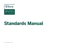 Standards Manual
