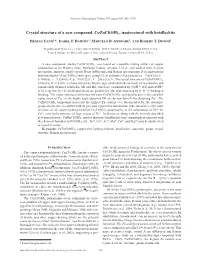 3, Isostructural with Botallackite