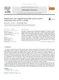 Hybrid Event-Time-Triggered Networked Control Systems: Scheduling-Event