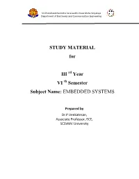 Embedded Systems