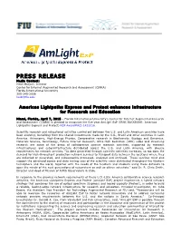 Amlightexp Press Release