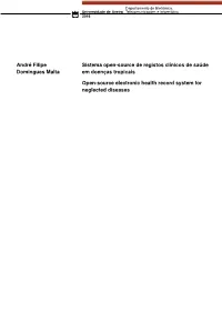 André Filipe Domingues Malta Sistema Open-Source De Registos