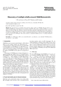 Discovery of Multiple Shells Around V838 Monocerotis