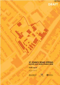 St John's Road Epping Design and Development Brief