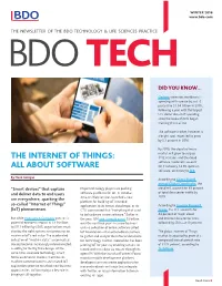 The Internet of Things: All About Software